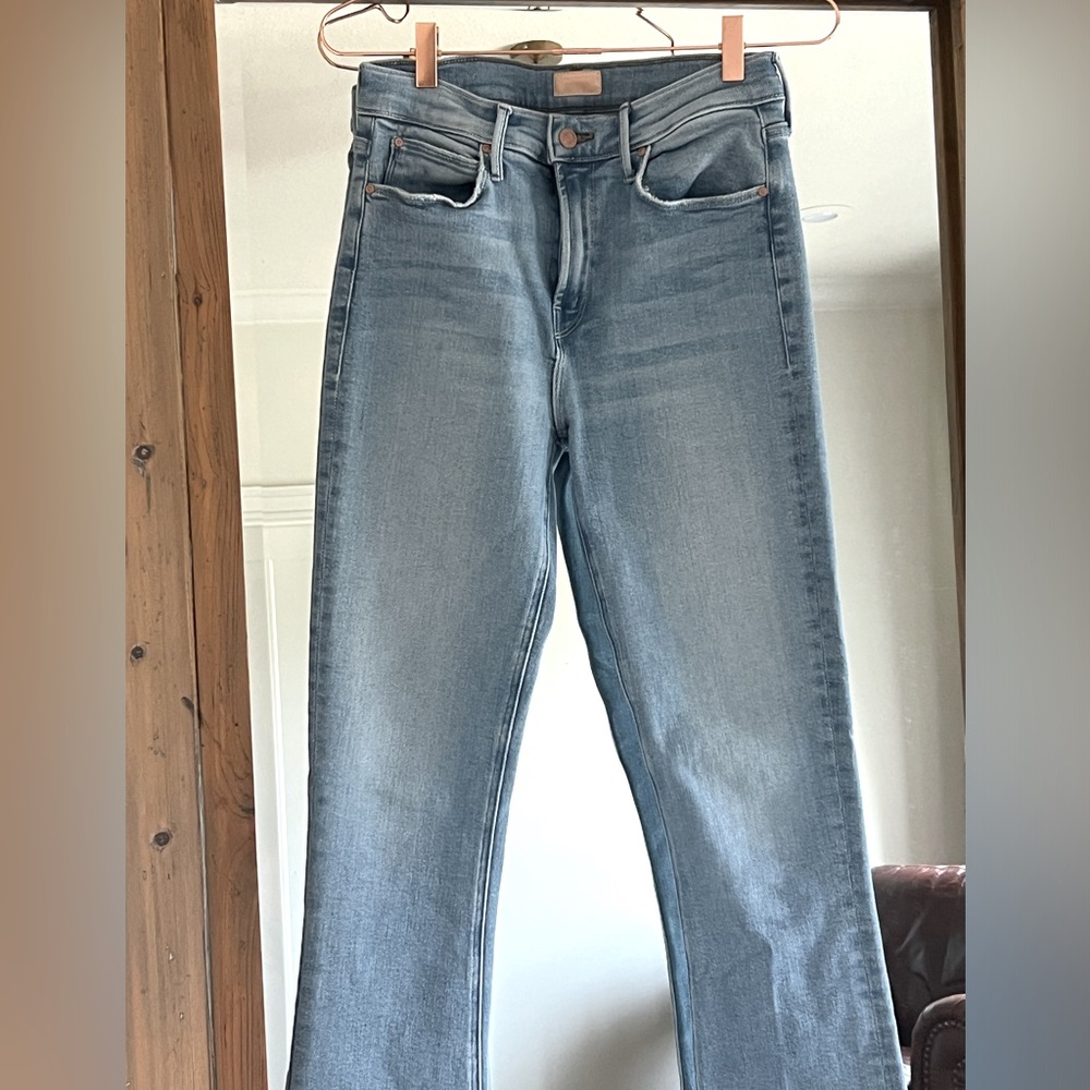 MOTHER THE RUNAWAY STEP FRAY California cruiser wash  sz 28